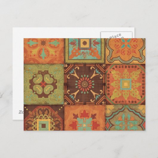 Carte Postale Patterns (Devant / Derrière)