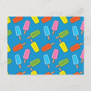 Carte Postale Patters de Popsicles