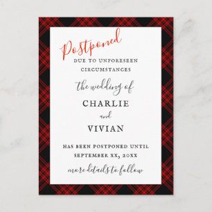 Carte Postale Patters Menzies Hunting Clan Tartan Plaid