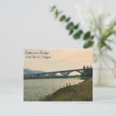 Carte Postale Patterson Bridge, Gold Beach, Oregon (Debout devant)