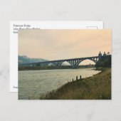 Carte Postale Patterson Bridge, Gold Beach, Oregon (Devant / Derrière)