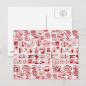 Carte Postale Patterson de Travel Stamp (Devant / Derrière)