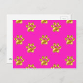 Carte Postale pattes (Devant / Derrière)