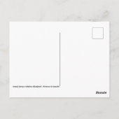 Carte Postale Pâturage de moutons somaliens (Dos)