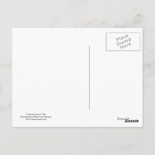 Carte Postale Pau (Dos)