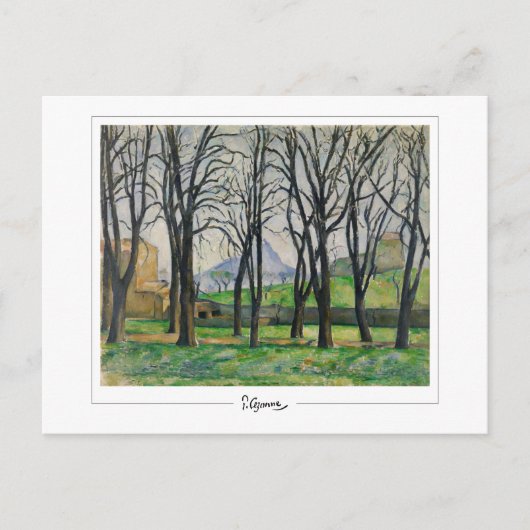 Carte Postale Paul Cézanne #12 - Beaux-Arts (Devant)