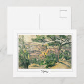 Carte Postale Paul Cézanne #246 - Beaux-Arts (Devant / Derrière)