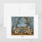 Carte Postale Paul Cézanne #31 - Beaux-Arts (Devant / Derrière)