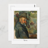 Carte Postale Paul Cézanne #40 - Beaux-Arts (Devant / Derrière)