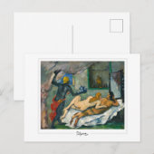 Carte Postale Paul Cézanne #46 - Beaux-Arts (Devant / Derrière)