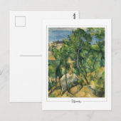 Carte Postale Paul Cézanne #50 - Beaux-Arts (Devant / Derrière)