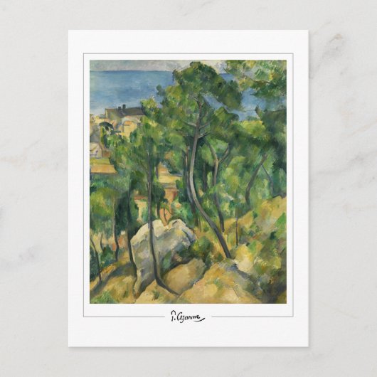 Carte Postale Paul Cézanne #50 - Beaux-Arts (Devant)