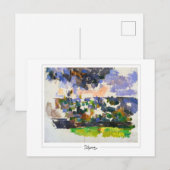 Carte Postale Paul Cézanne #682 - Beaux-Arts (Devant / Derrière)