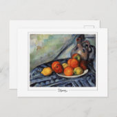 Carte Postale Paul Cézanne #71 - Beaux-Arts (Devant / Derrière)