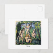 Carte Postale Paul Cézanne #786 - Beaux-Arts (Devant / Derrière)