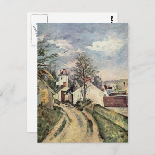Carte Postale Paul Cezanne Art (Devant / Derrière)