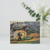 Carte Postale Paul Cezanne Art (Debout devant)