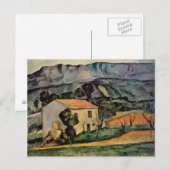 Carte Postale Paul Cezanne Art (Devant / Derrière)