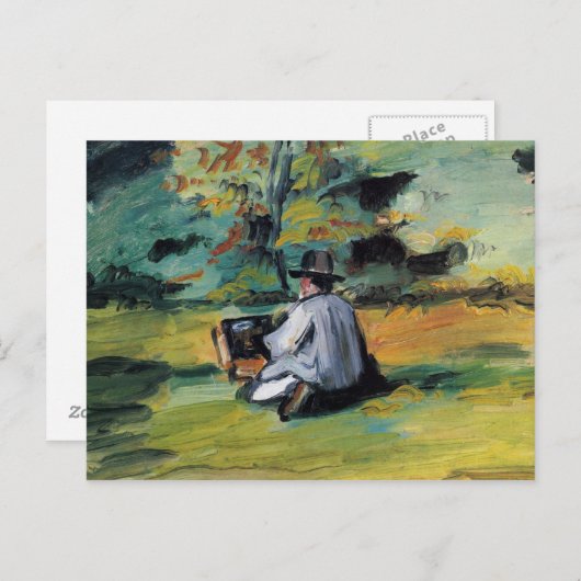 Carte Postale Paul Cezanne Art (Devant / Derrière)
