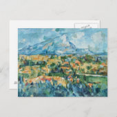 Carte Postale Paul Cezanne Art (Devant / Derrière)