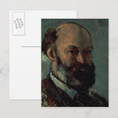Carte Postale Paul Cezanne | Auto-portrait (Devant / Derrière)