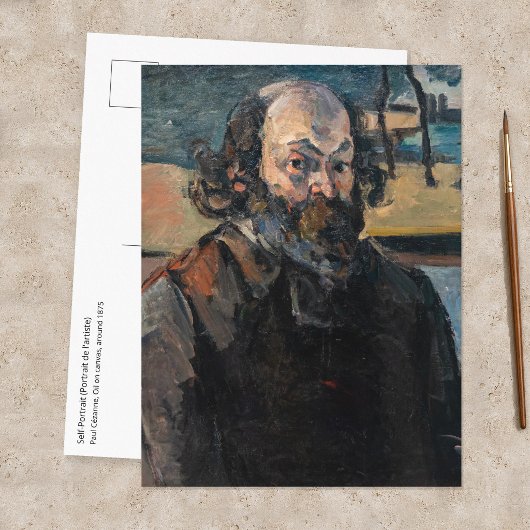 Carte Postale Paul Cezanne - Autoportrait