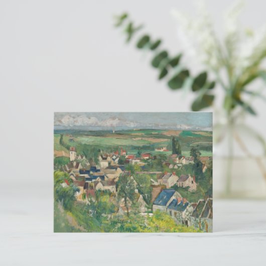 Carte Postale Paul Cezanne - Auvers, Vue panoramique (Debout devant)