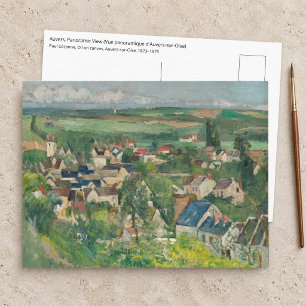 Carte Postale Paul Cezanne - Auvers, Vue panoramique