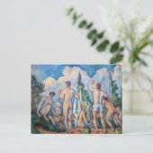 Carte Postale Paul Cezanne - Baigneurs (Debout devant)