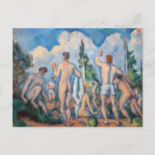 Carte Postale Paul Cezanne - Baigneurs (Devant)