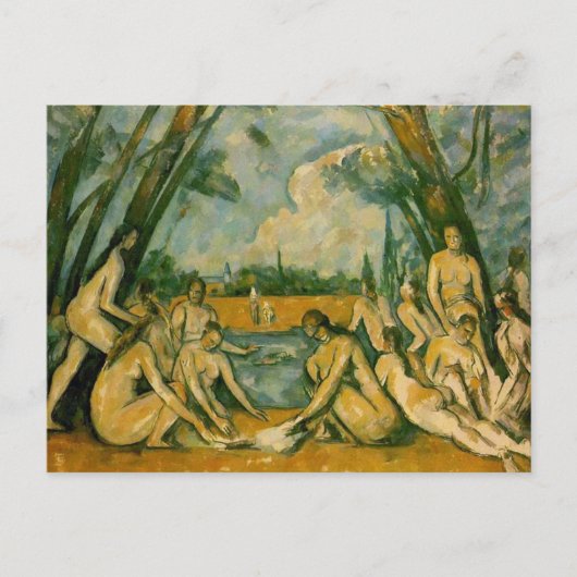 Carte Postale Paul Cezanne - Bathers (Devant)
