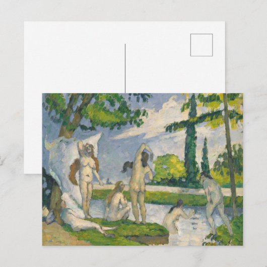 Carte Postale Paul Cezanne | Bathers (Devant / Derrière)