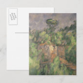 Carte Postale Paul Cezanne | Carrière de Bibemus, 1898-1900 (Devant / Derrière)