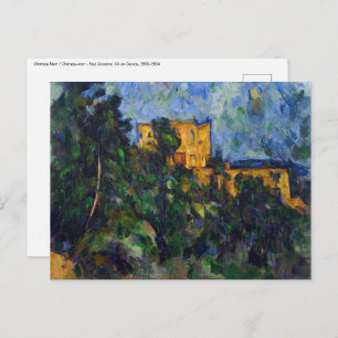 Carte Postale Paul Cezanne - Château Noir