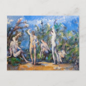 Carte Postale Paul Cezanne - Cinq Bathères (Devant)
