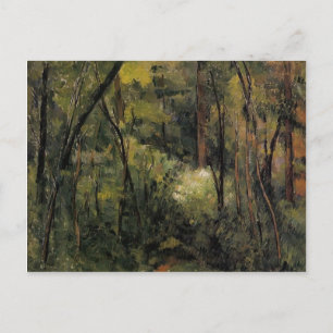 Carte Postale Paul Cezanne - Dans les bois