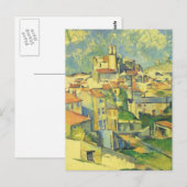 Carte Postale Paul Cezanne - Gardanne (Devant / Derrière)