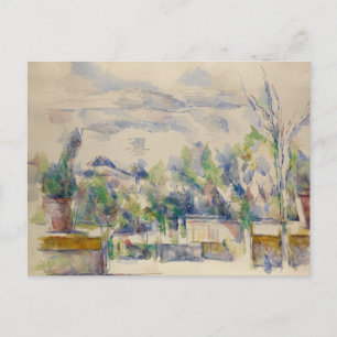 Carte Postale Paul Cezanne - La Terrasse au Jardin