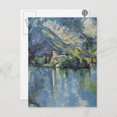 Carte Postale Paul Cézanne - Lac d'Annecy (Devant / Derrière)