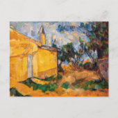 Carte Postale Paul Cezanne - Le Cabanon de Jourdan (Devant)
