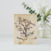 Carte Postale Paul Cezanne - Le Chêne (Debout devant)