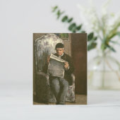 Carte Postale Paul Cezanne | le père de l'artiste, lisant le "v� (Debout devant)