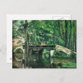Carte Postale Paul Cezanne | Le pont à Maincy ou le pont (Devant / Derrière)