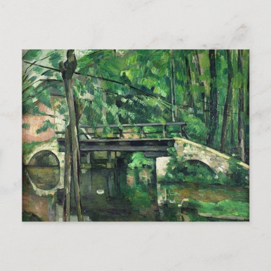 Carte Postale Paul Cezanne | Le pont à Maincy ou le pont (Devant)
