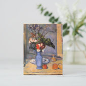 Carte Postale Paul Cezanne - Le Vase Bleu (Debout devant)