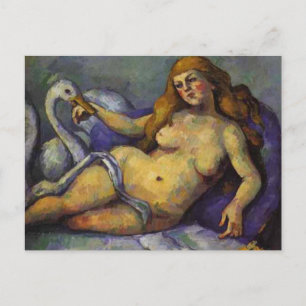 Carte Postale Paul Cezanne - Leda avec Swan