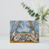 Carte Postale Paul Cezanne - Les Grandes Baignoires (Debout devant)