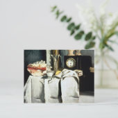Carte Postale Paul Cezanne | L'horloge en marbre noir, vers 1870 (Debout devant)
