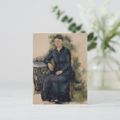Carte Postale Paul Cezanne | Madame Cezanne dans le jardin, 1880 (Debout devant)