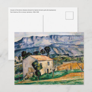 Carte Postale Paul Cezanne - Maison en Provence